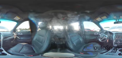 2015 Ford Explorer Limited z USA, uszkodzony, nr VIN 1FM5K8F88FGA01825